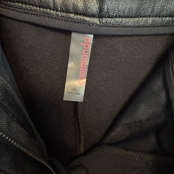 Commando Black Faux Leather Trouser - Picture 2 of 4